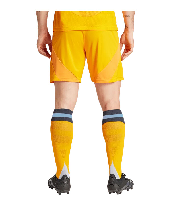 adidas real madrid short away 20242025 orange