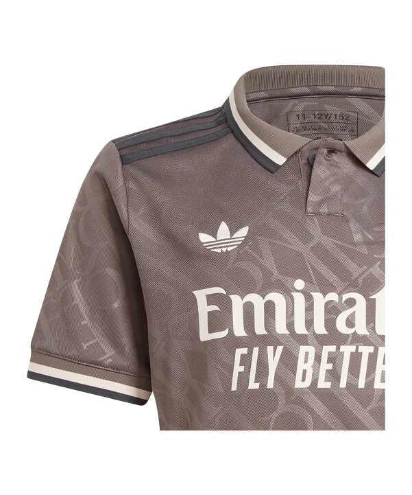 adidas originals real madrid trikot 3rd 20242025 kids braun