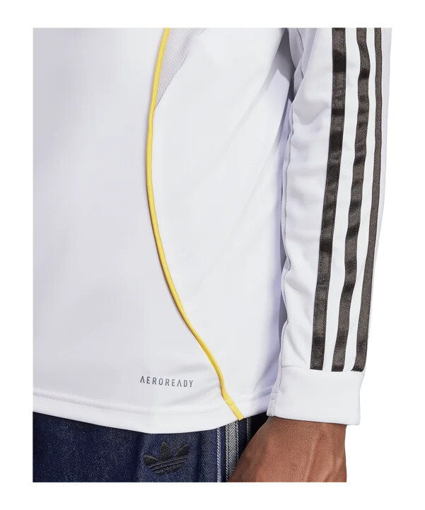 adidas real madrid longsleeve trikot home 20252026 weiß
