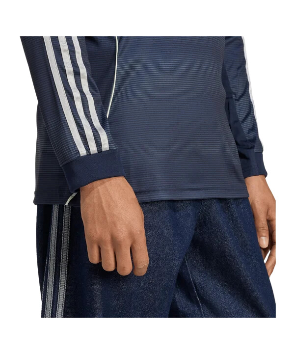 adidas real madrid longsleeve trikot away 20252026 blau