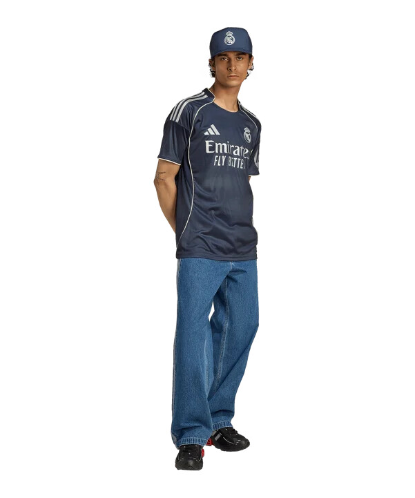 adidas real madrid trikot away 20252026 blau