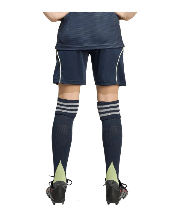 adidas real madrid short away 20252026 kids blau