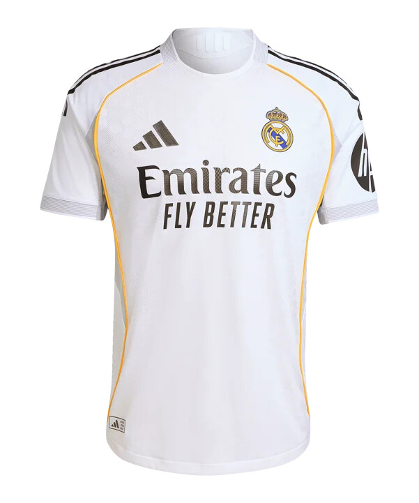 adidas real madrid authentic trikot home 20252026 weiß