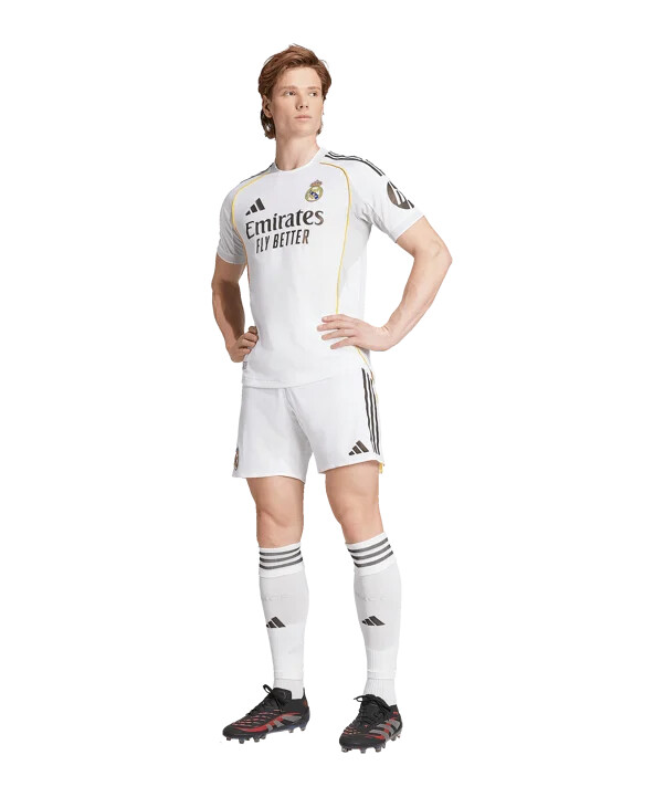 adidas real madrid authentic trikot home 20252026 weiß