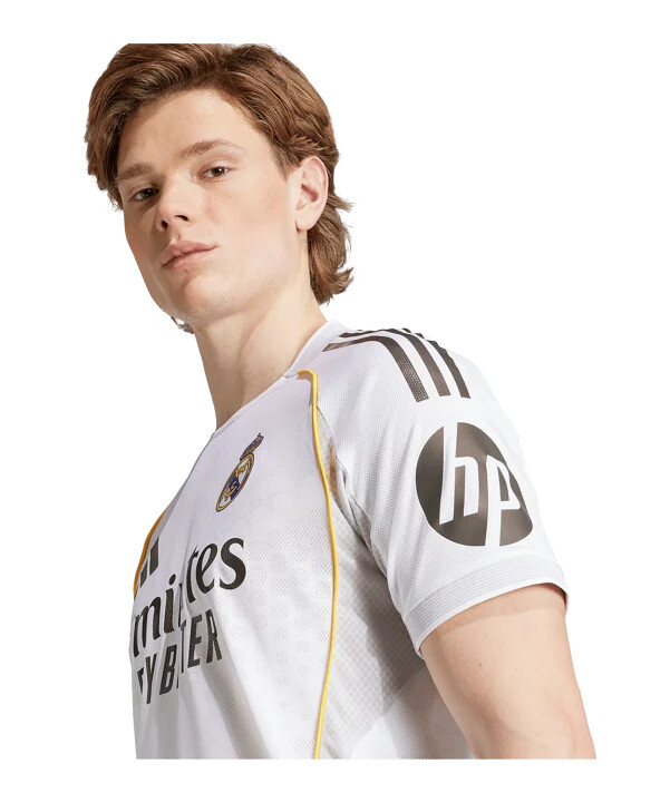 adidas real madrid authentic trikot home 20252026 weiß