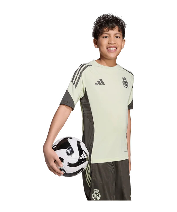 adidas real madrid trainingsshirt kids grün
