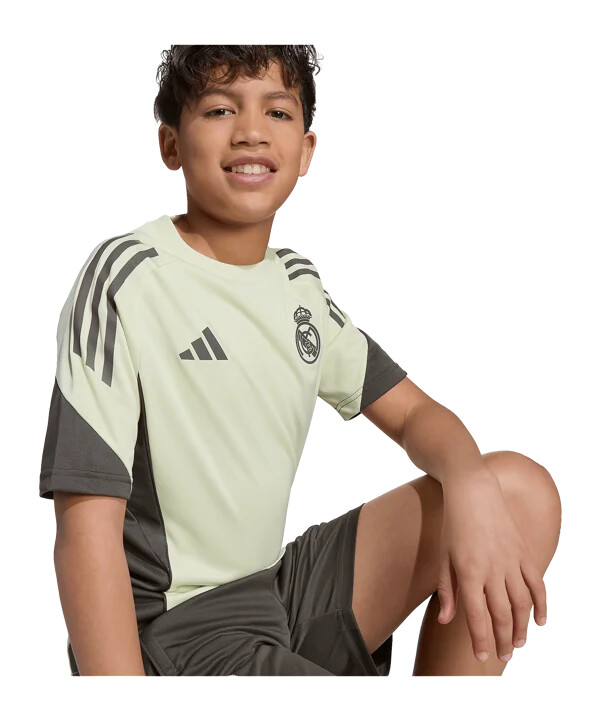 adidas real madrid trainingsshirt kids grün
