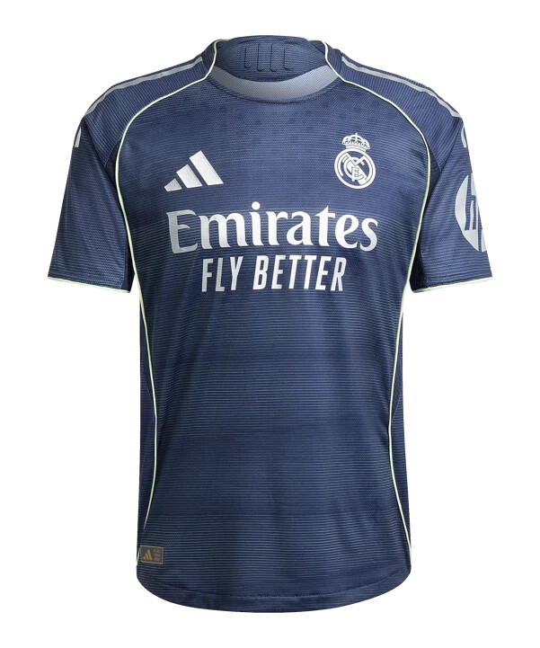 adidas real madrid authentic trikot away 20252026 blau