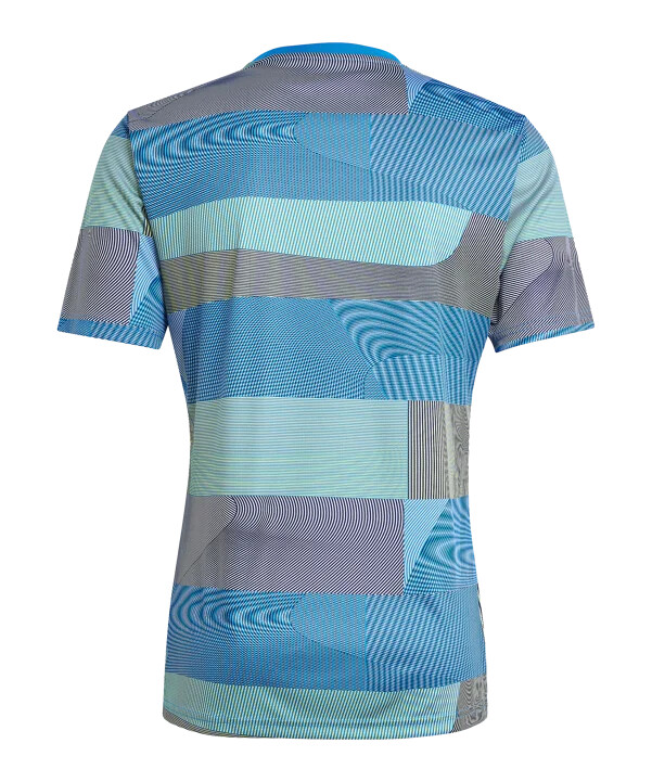 adidas real madrid prematch t-shirt 20252026 blau