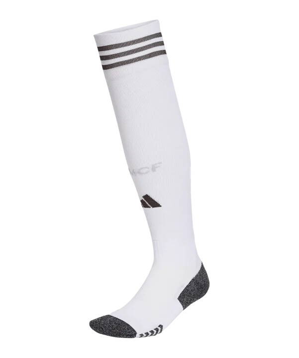 adidas real madrid strumpfstutzen home 20252026 weiß