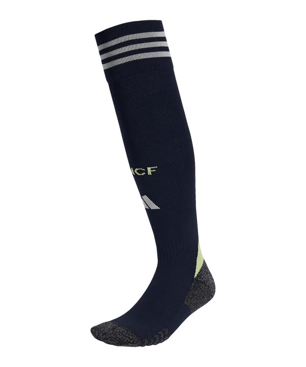 adidas real madrid strumpfstutzen away 20252026 blau