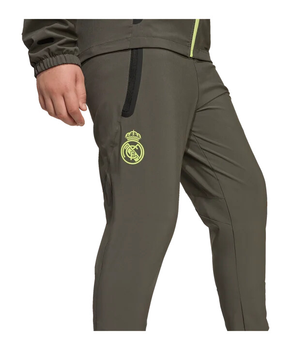 adidas real madrid vis tech travel jogginghose kids grau