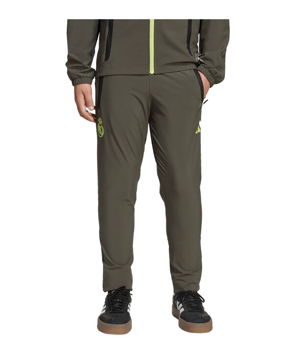 adidas real madrid vis tech travel jogginghose kids grau