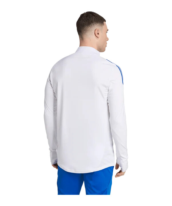 adidas real madrid tiro25 competition training sweatshirt 20252026 weiß