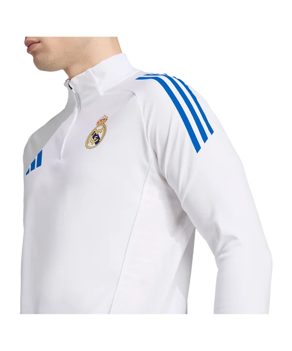 adidas real madrid tiro25 competition training sweatshirt 20252026 weiß