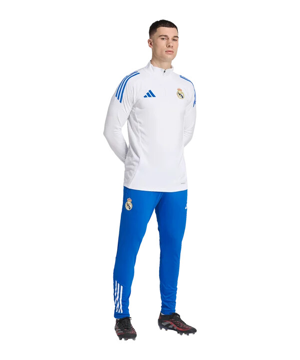 adidas real madrid tiro25 competition training sweatshirt 20252026 weiß