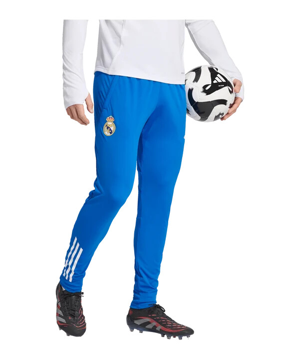 adidas real madrid tiro25 competition trainingshose 20252026 blau