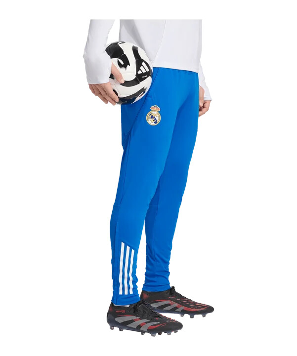 adidas real madrid tiro25 competition trainingshose 20252026 blau