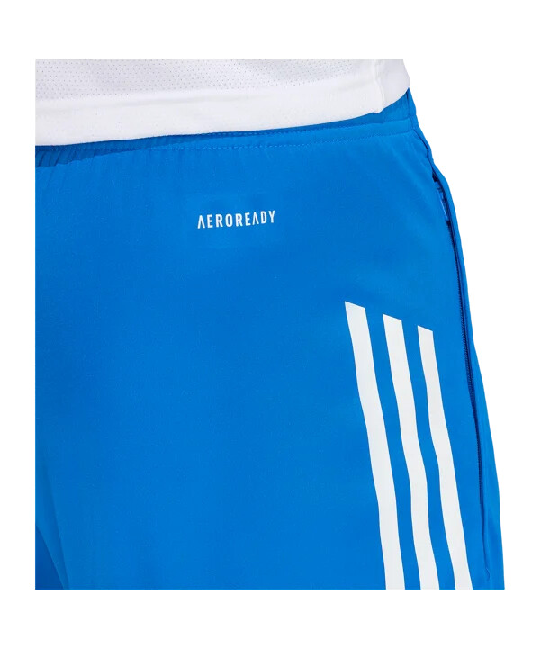 adidas real madrid tiro25 competition training short 20252026 blau