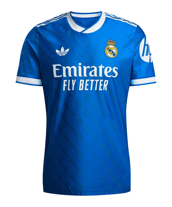 adidas real madrid authentic trikot 3rd 20252026 blau