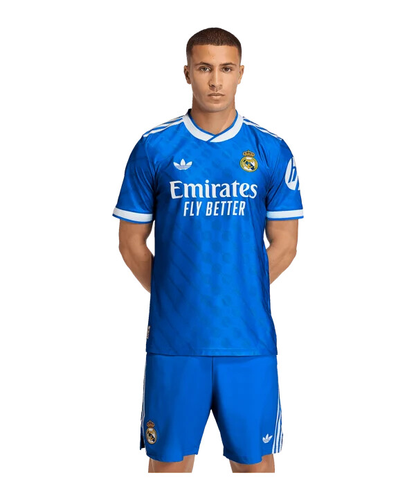 adidas real madrid authentic trikot 3rd 20252026 blau