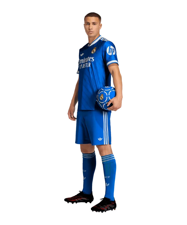 adidas real madrid authentic trikot 3rd 20252026 blau