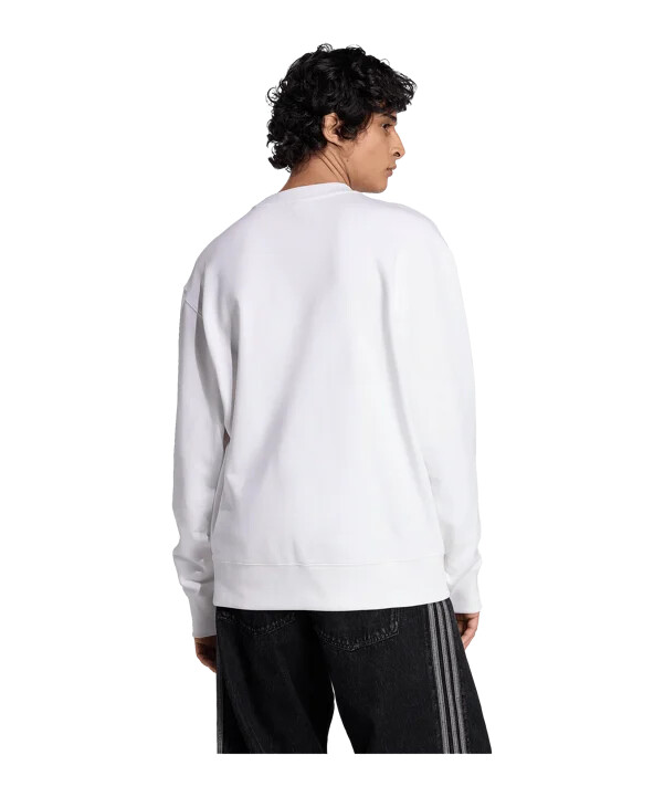 adidas real madrid lfstlr sweatshirt weiß