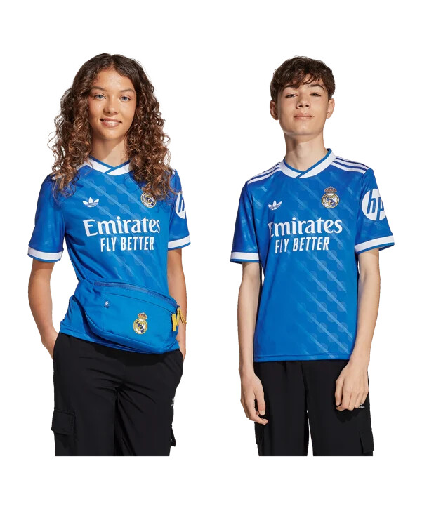 adidas real madrid trikot 3rd 20252026 kids blau