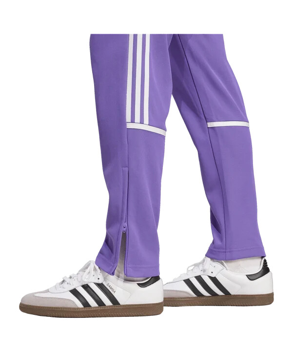 adidas real madrid lfstlr track hose lila