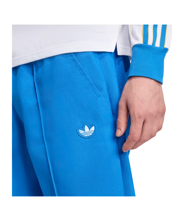 adidas real madrid icon drill hose blau
