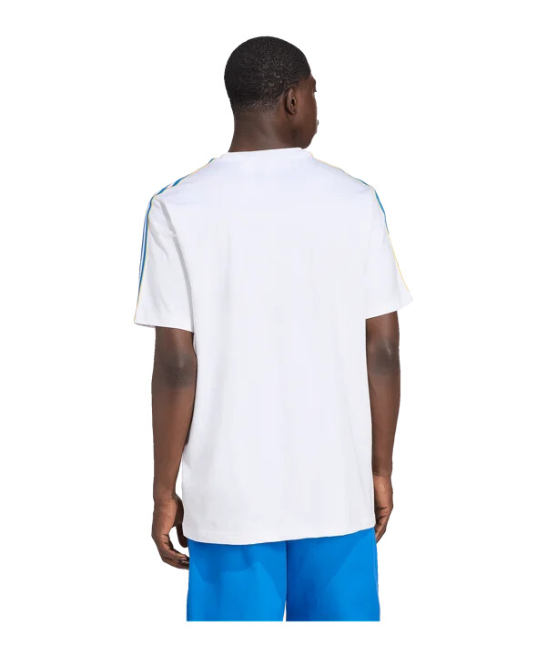 adidas real madrid icon t-shirt weiß
