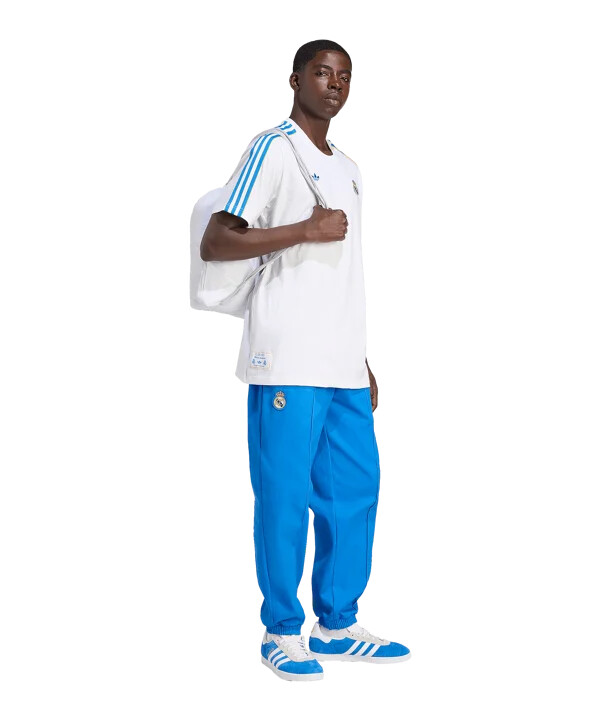 adidas real madrid icon t-shirt weiß