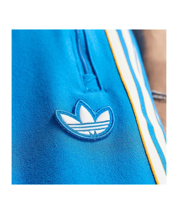 adidas real madrid icon track hose blau
