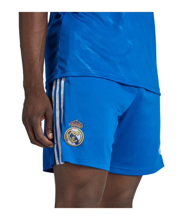 adidas real madrid short 3rd 20252026 blau