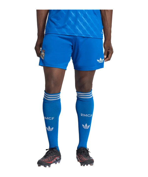 adidas real madrid short 3rd 20252026 blau