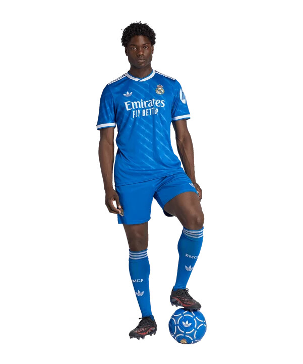 adidas real madrid short 3rd 20252026 blau