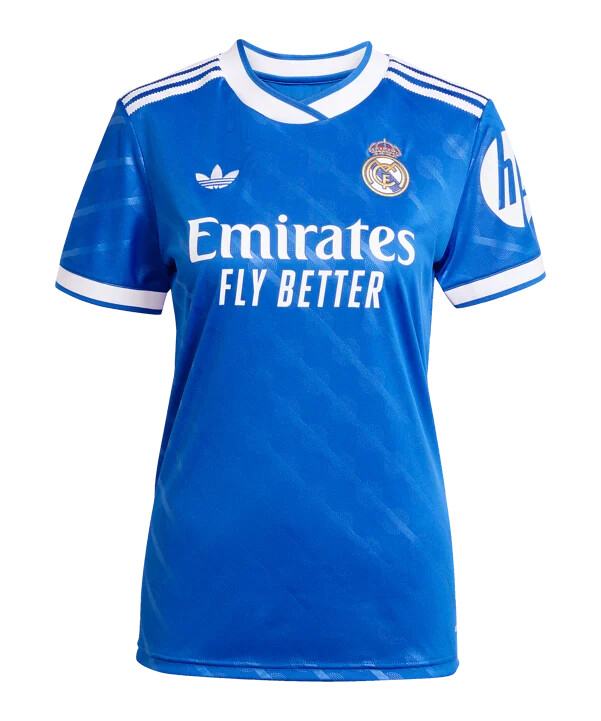 adidas real madrid trikot 3rd 20252026 damen blau