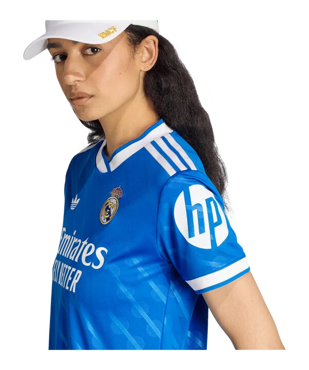 adidas real madrid trikot 3rd 20252026 damen blau