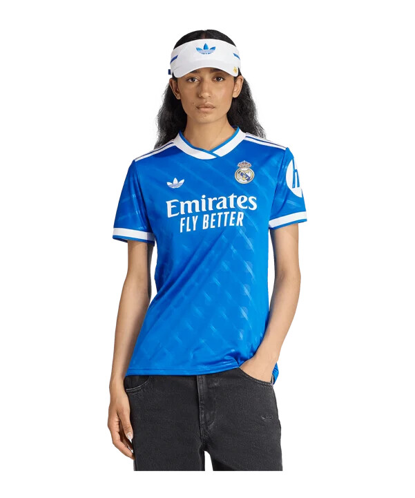 adidas real madrid trikot 3rd 20252026 damen blau