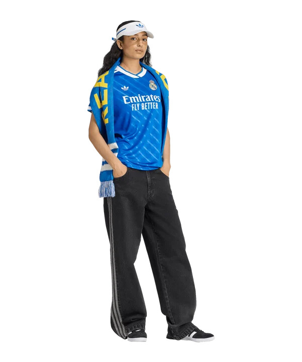 adidas real madrid trikot 3rd 20252026 damen blau