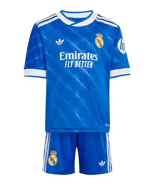 adidas real madrid trikot set 3rd 20252026 kids blau