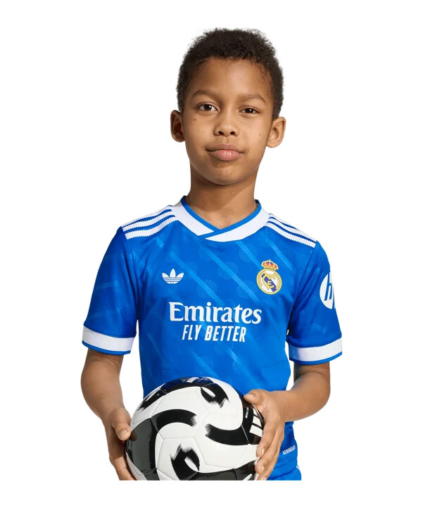 adidas real madrid trikot set 3rd 20252026 kids blau