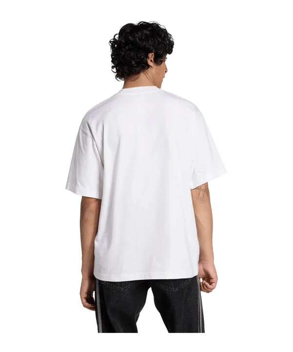 adidas real madrid lfstlr t-shirt weiß
