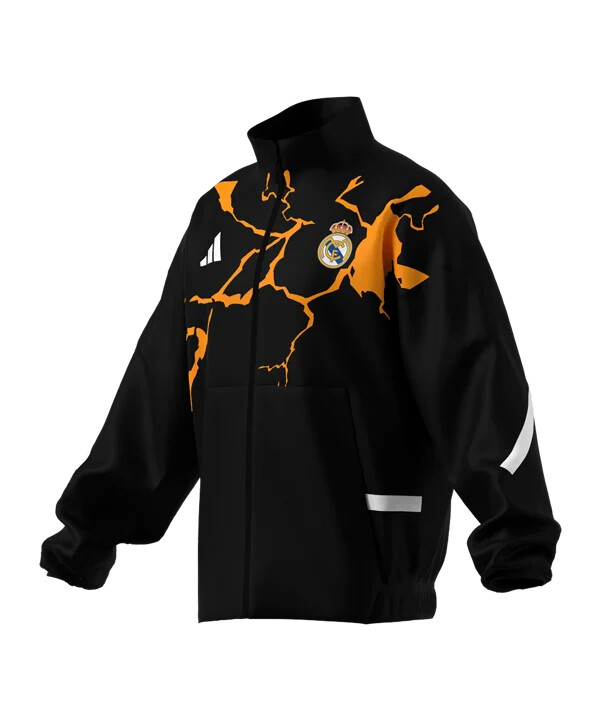 adidas real madrid avengers anthem jacke schwarz