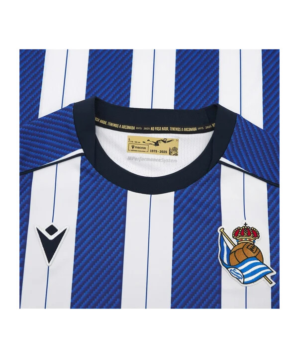 macron real sociedad san sebastián trikot home 20252026 weiß