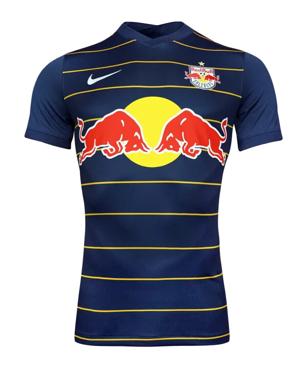 nike rb salzburg trikot away 20212022 kids blau gelb f410
