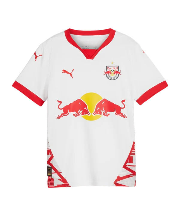 puma rb salzburg trikot home 2425 kids weiss f01