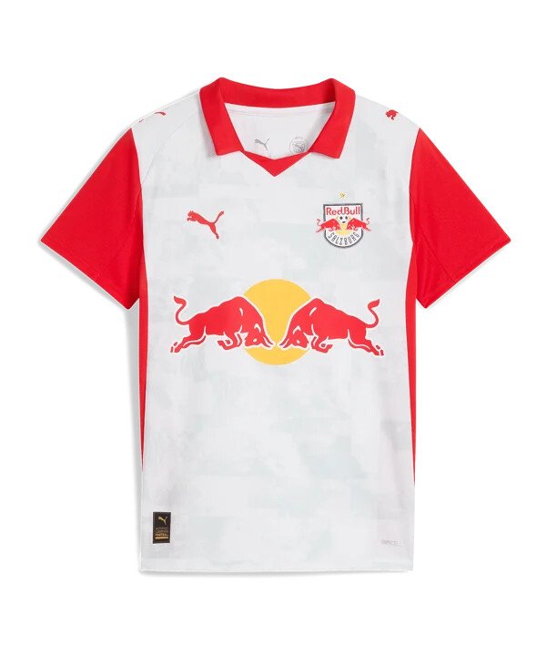 puma red bull salzburg trikot home 20252026 kids weiß f01