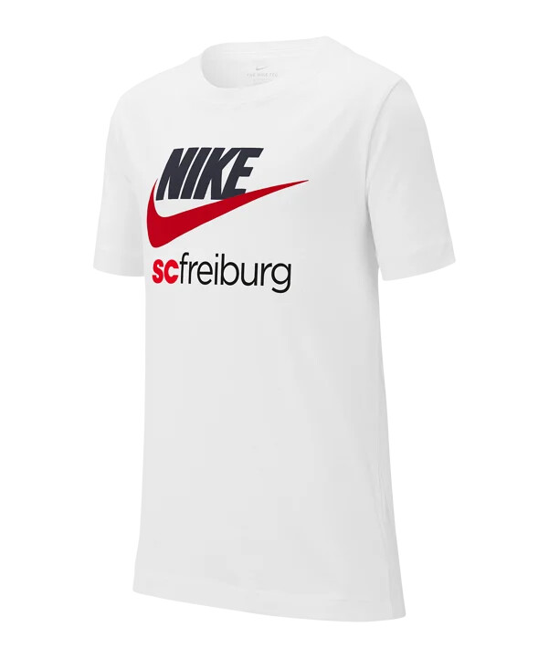 nike sc freiburg futura t-shirt kids weiss f107