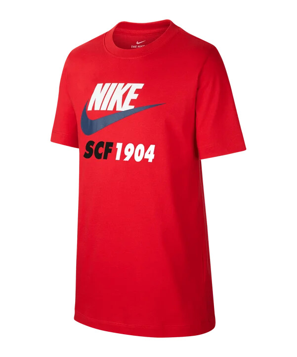 nike sc freiburg futura t-shirt kids rot f660